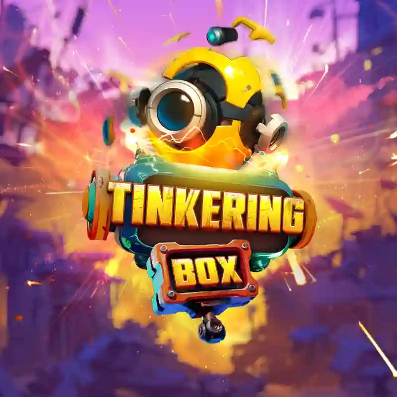Tinkering Box casino slot game interface